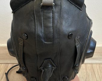 オリジナルソビエトパイロットヘルメット、ヘッドセット付きミリタリー