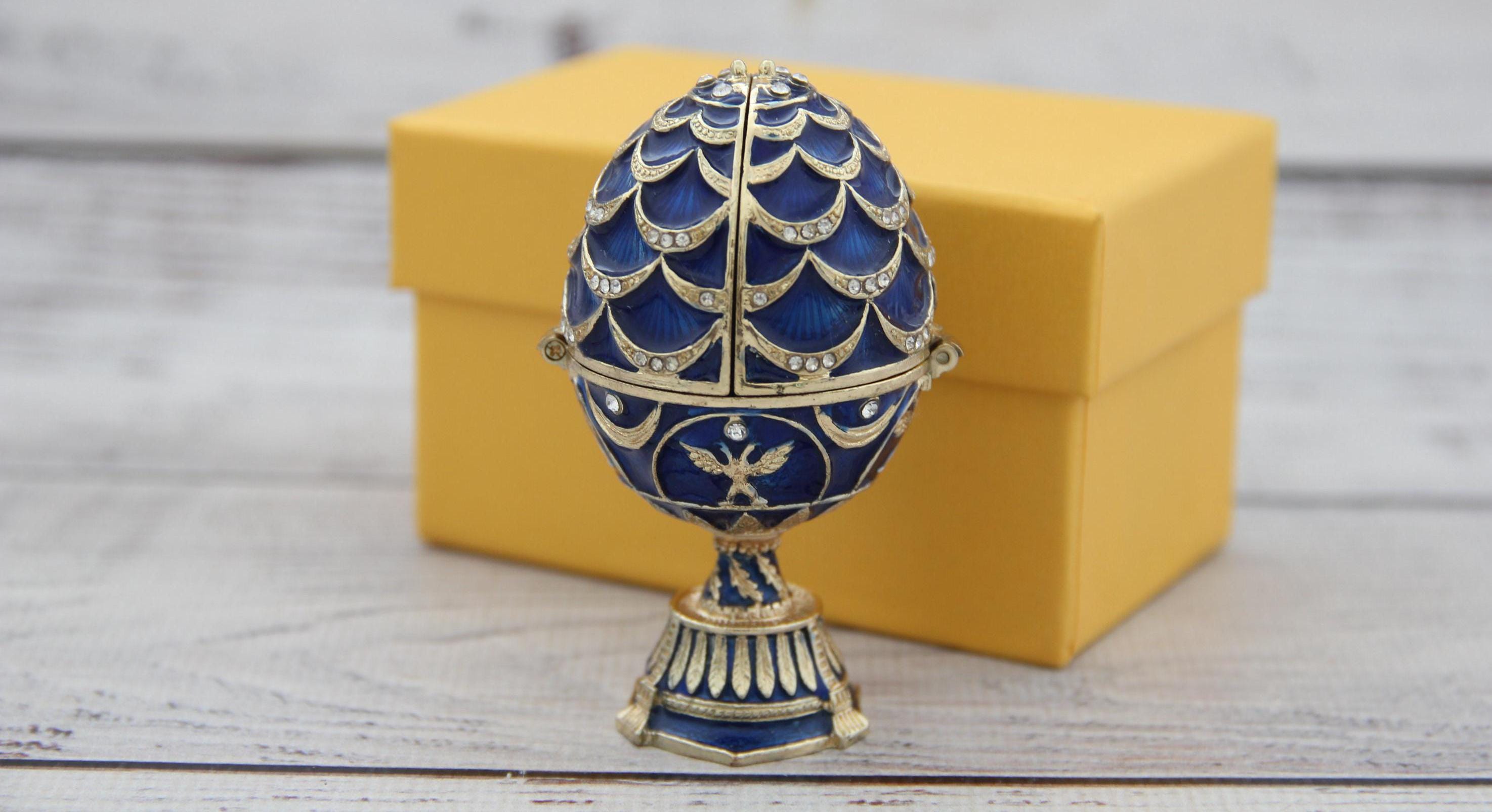 Faberge glass egg - Etsy 日本