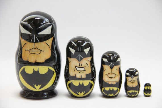 batman nesting dolls