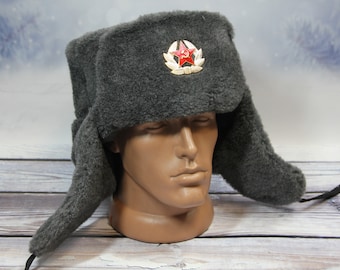 red army winter hat