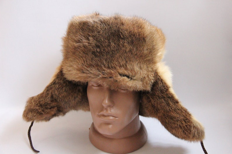 Bunny fur hat Clearance