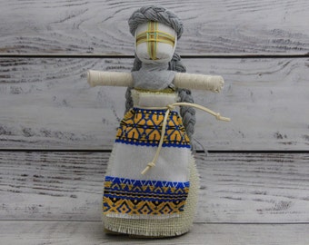 Exclusive Handmade Motanka Doll 7.87", Motanka Ethnic Doll, Ukrainian Traditions, Talisman Doll, Amulet Doll, Motanka Bereginya