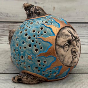 Ceramic Figurine Fish 3.93", Collectable Ceramic Sculpture, Gift For Mom, Gift for Her, Real Artwork Vladimir Butsanov