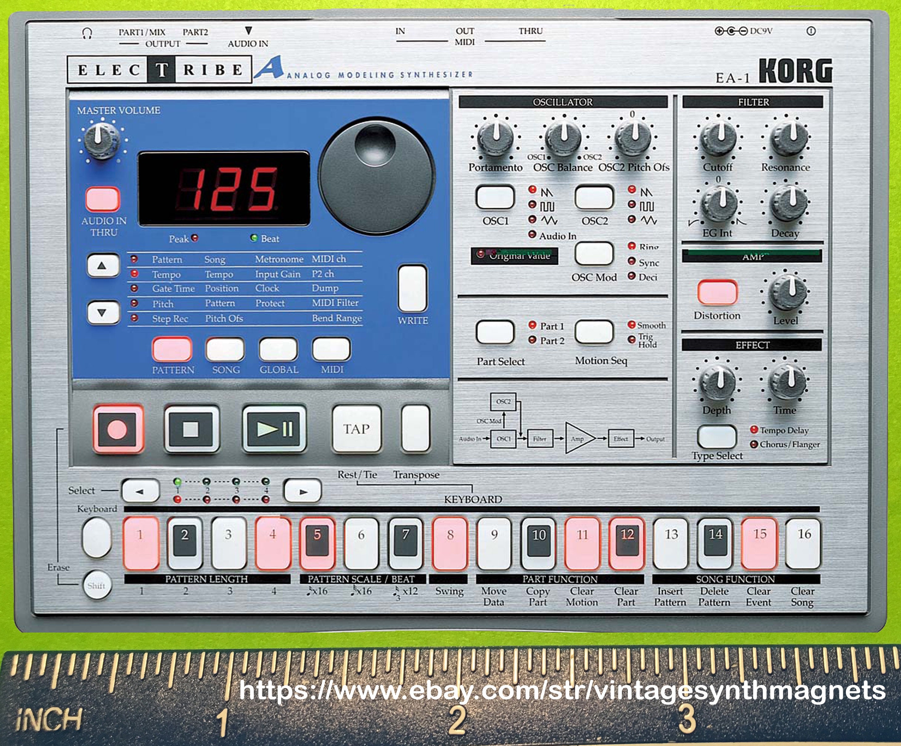 Korg Electribe EA1 EM1 ES1 ER1 Mkii ESX EMX Drum Sampler - Etsy Canada