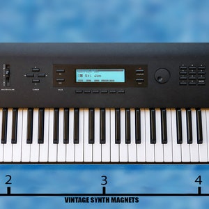 Peut inclure: Un synth&eacute;tiseur Korg Prophecy EX noir avec un clavier de 61 touches et un &eacute;cran num&eacute;rique. Le synth&eacute;tiseur mesure 12,7 cm de large.