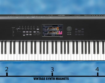 Korg Nautilus 61 73 88 Drumlogue synthesizer refrigerator magnet