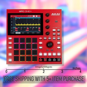Teclas Akai MPC 61 Live 2 retro MPK Advance Miniak sintetizador controlador MIDI sintetizador imán de refrigerador MPC ONE+