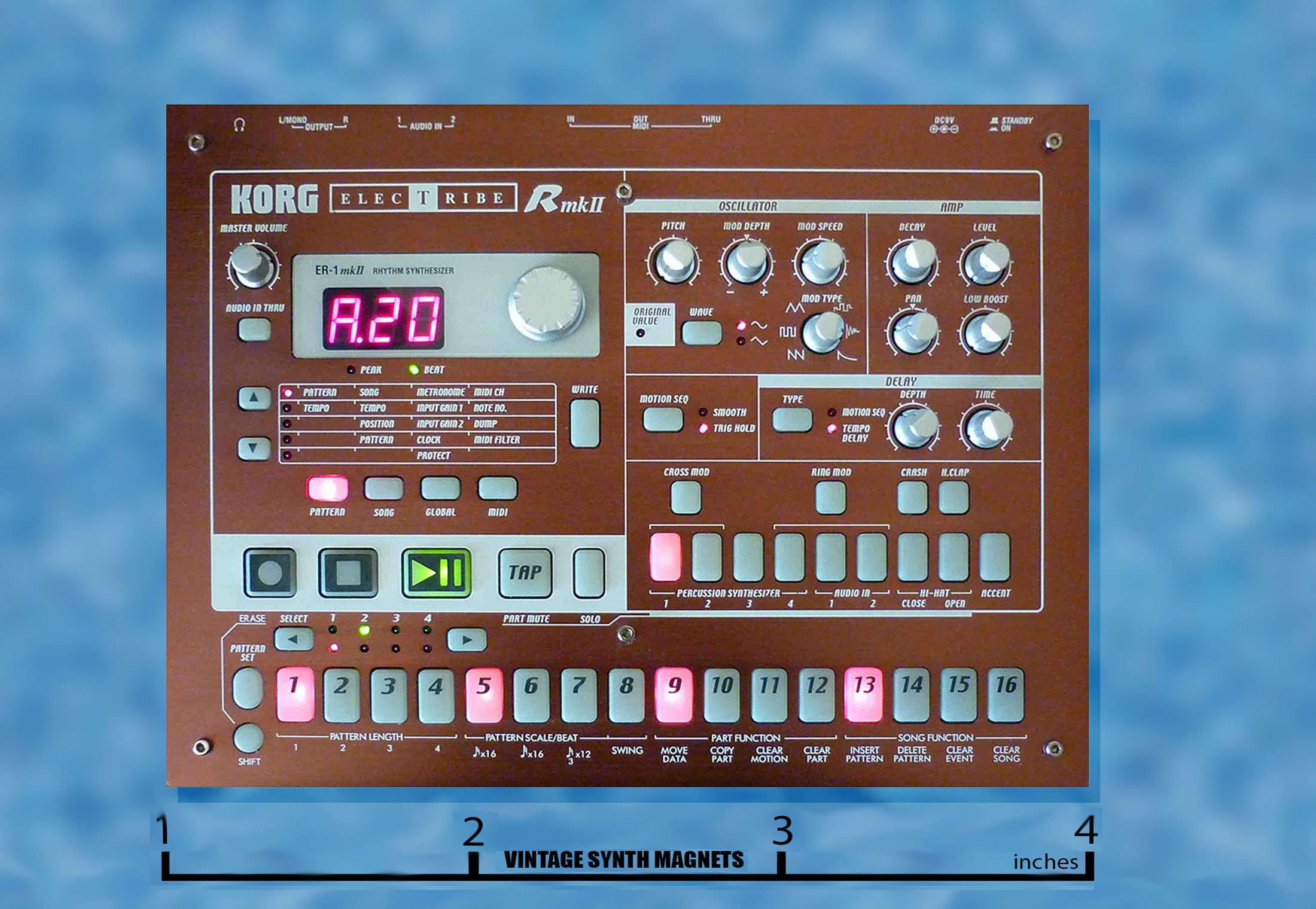 KORG ELECTRIBE R mkII & A mkII 2台セット（Korg Electribe A