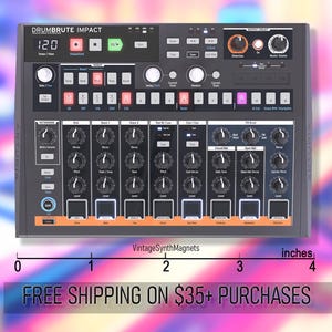 Arturia Synthesizer Refrigerator Magnet Beatstep Drumbrute Micro Mini Freak Spark LE Origin