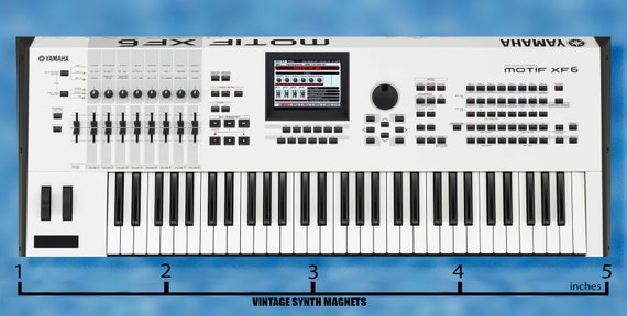 Yamaha MOTIF XS ES 6 7 8 Synthesizer Refrigerator Magnet - Etsy