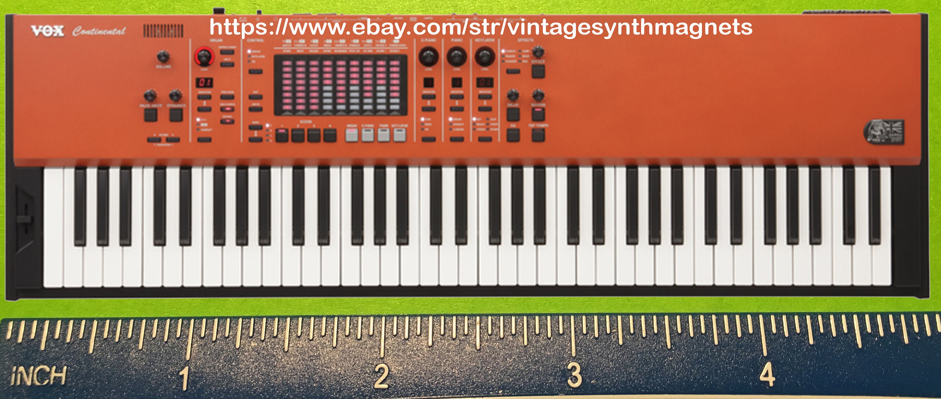 Korg VOX BX 3 CX 3 Continental 61 73 Organ Synthesizer