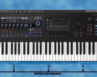 Aimant pour réfrigérateur Yamaha Montage 6 7 8 M6 M7 M8X