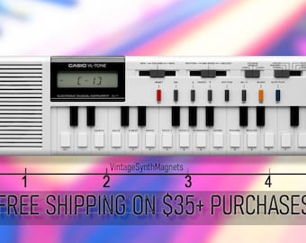 Aimant pour synthétiseur de réfrigérateur Casio CZ-1 CZ-101 CZ-3000 cz-5000 vz-1 fz-1 vl-1 xw-P1 xw-G1