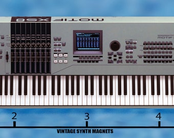 Yamaha MOTIF XS ES 6 7 8 Synthesizer Refrigerator Magnet - Etsy