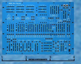 Behringer 2600 Blue Marvin Grey Meanie System 15 35 55 Toro UB-Xa 2-XM Model 15 synthesizer refrigerator magnet