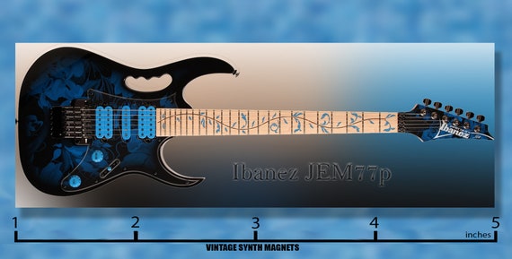 Ibanez Steve Vai Jem Guitar Refrigerator Magnet - Etsy