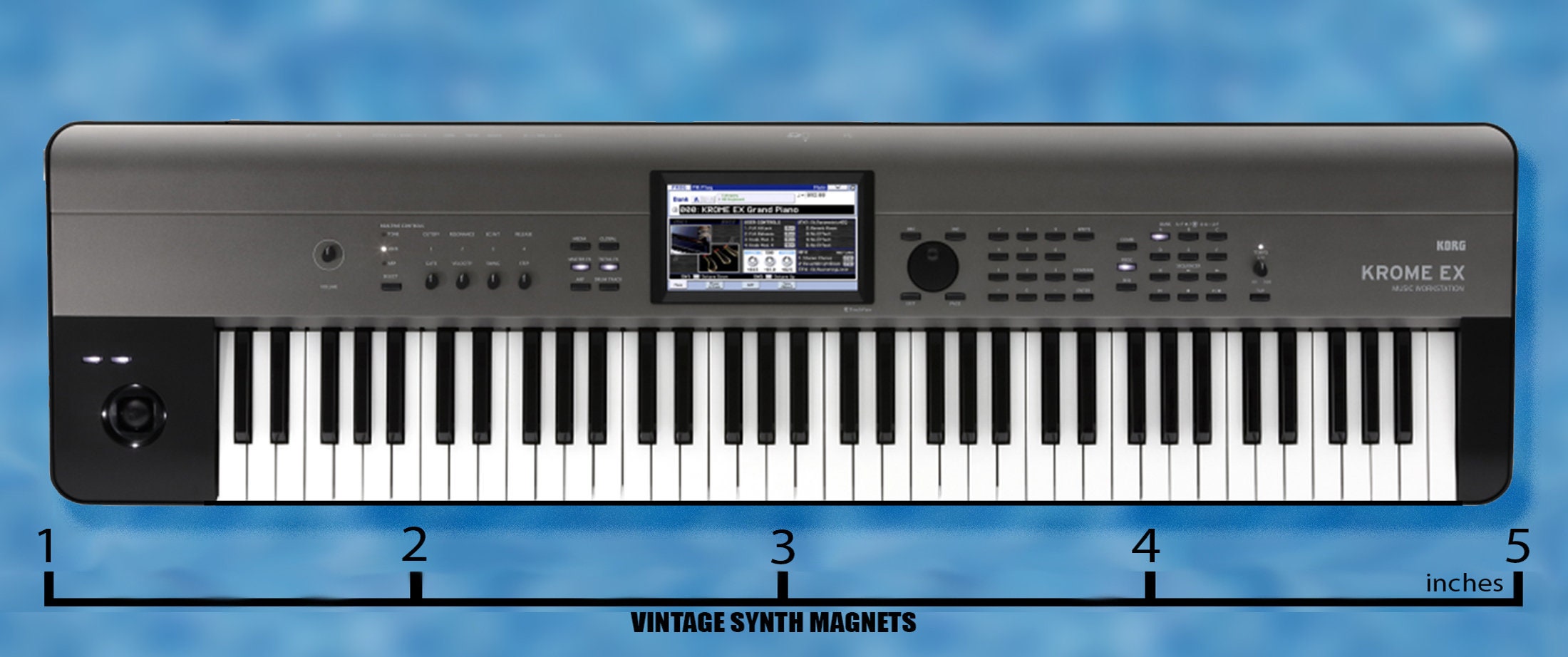 Korg Krome EX 61 73 88 Kingkorg Synthesizer Refrigerator Magnet - Etsy