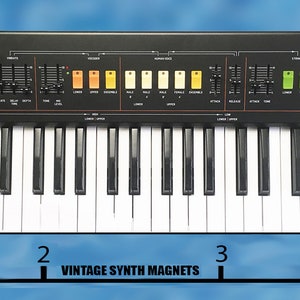 Behringer VC340 Pro 1 UBXa Wasp K-2 Poly D WING RD-8 RD-9 TD3 refrigerator synthesizer magnet VC340 (4")