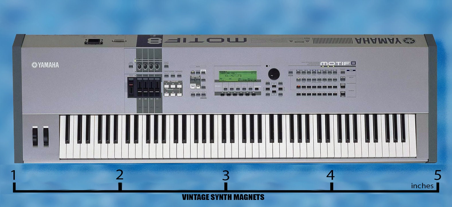 Yamaha MOTIF XS ES 6 7 8 Synthesizer Refrigerator Magnet - Etsy