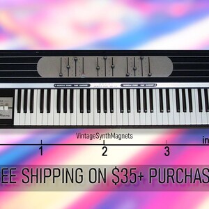 Imán para refrigerador del sintetizador Elka Synthex EK-22 Rhapsody Rhapsody