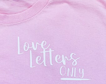 Love Letters Shirt Etsy