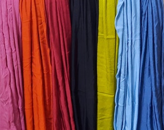Silk tube scarf, silk loop, silk scarf