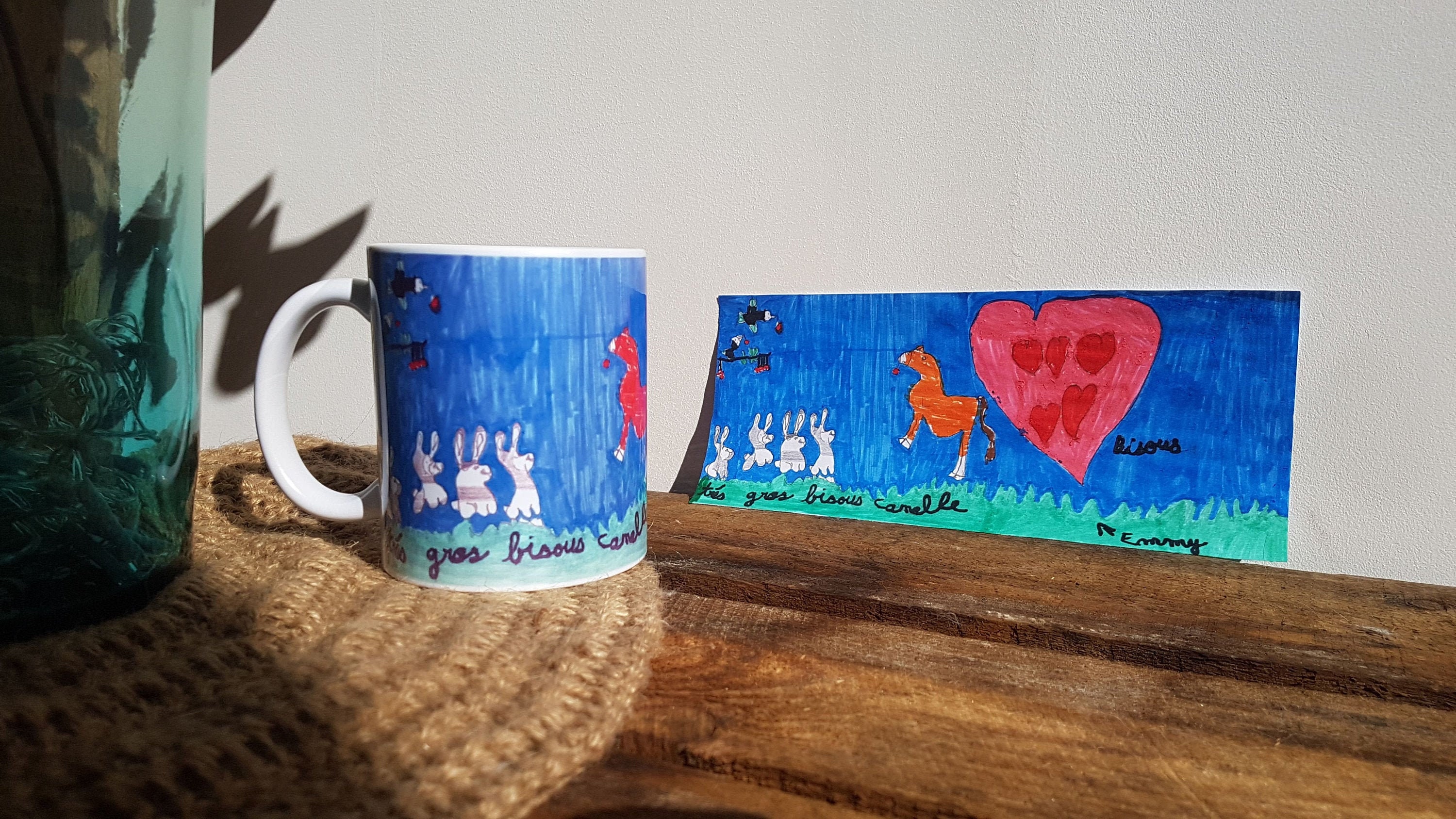 Mug Dessin Enfant Souvenir