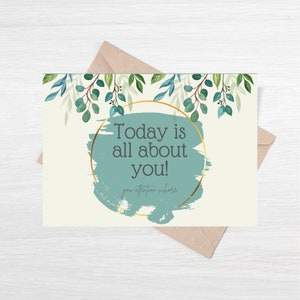 Printable Card, Digital Download, Digital Print, Digital Card
