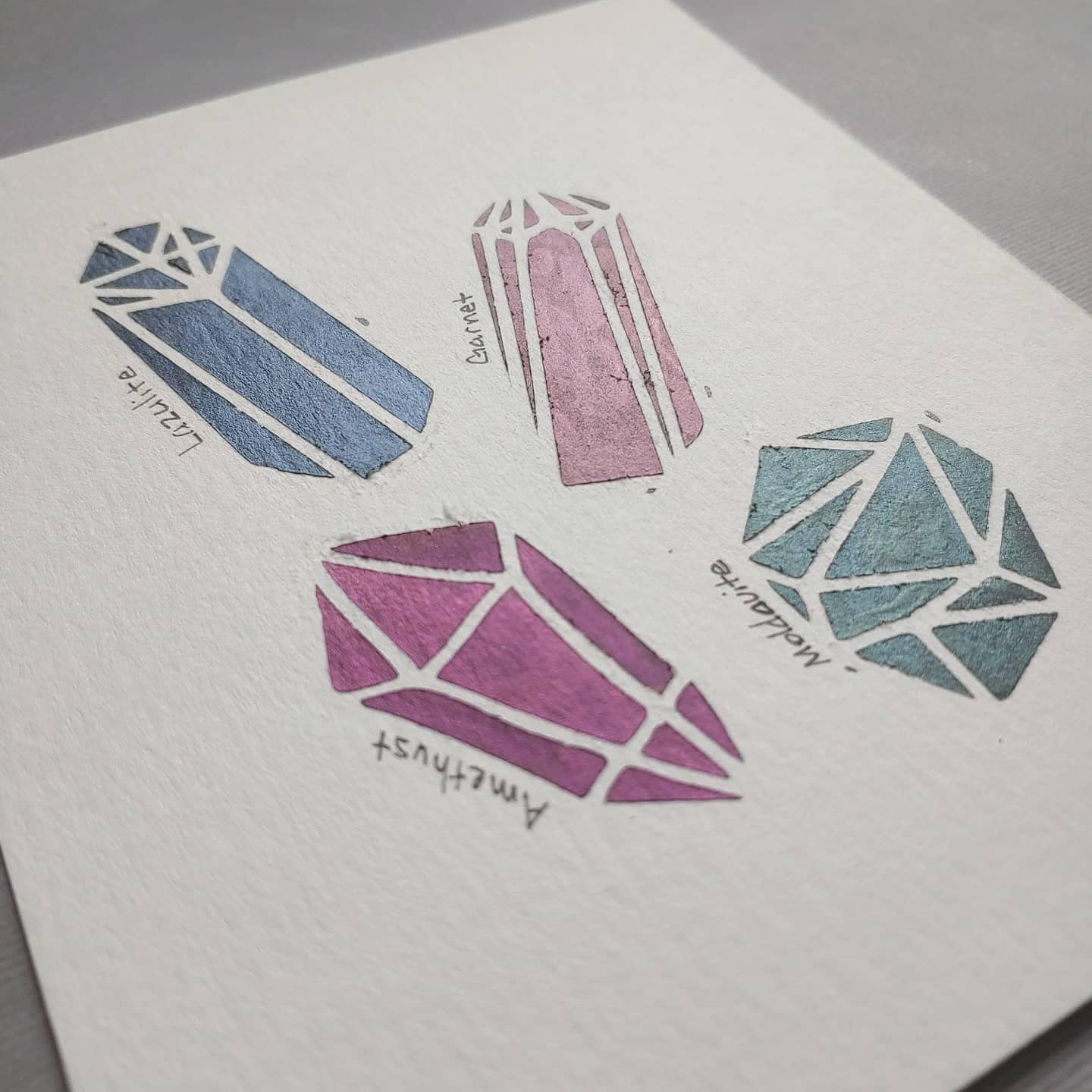 Jewel Tone Metallic Watercolor Palette Wrackline Watercolors Etsy