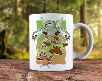 Chesnaught Evolution Etsy