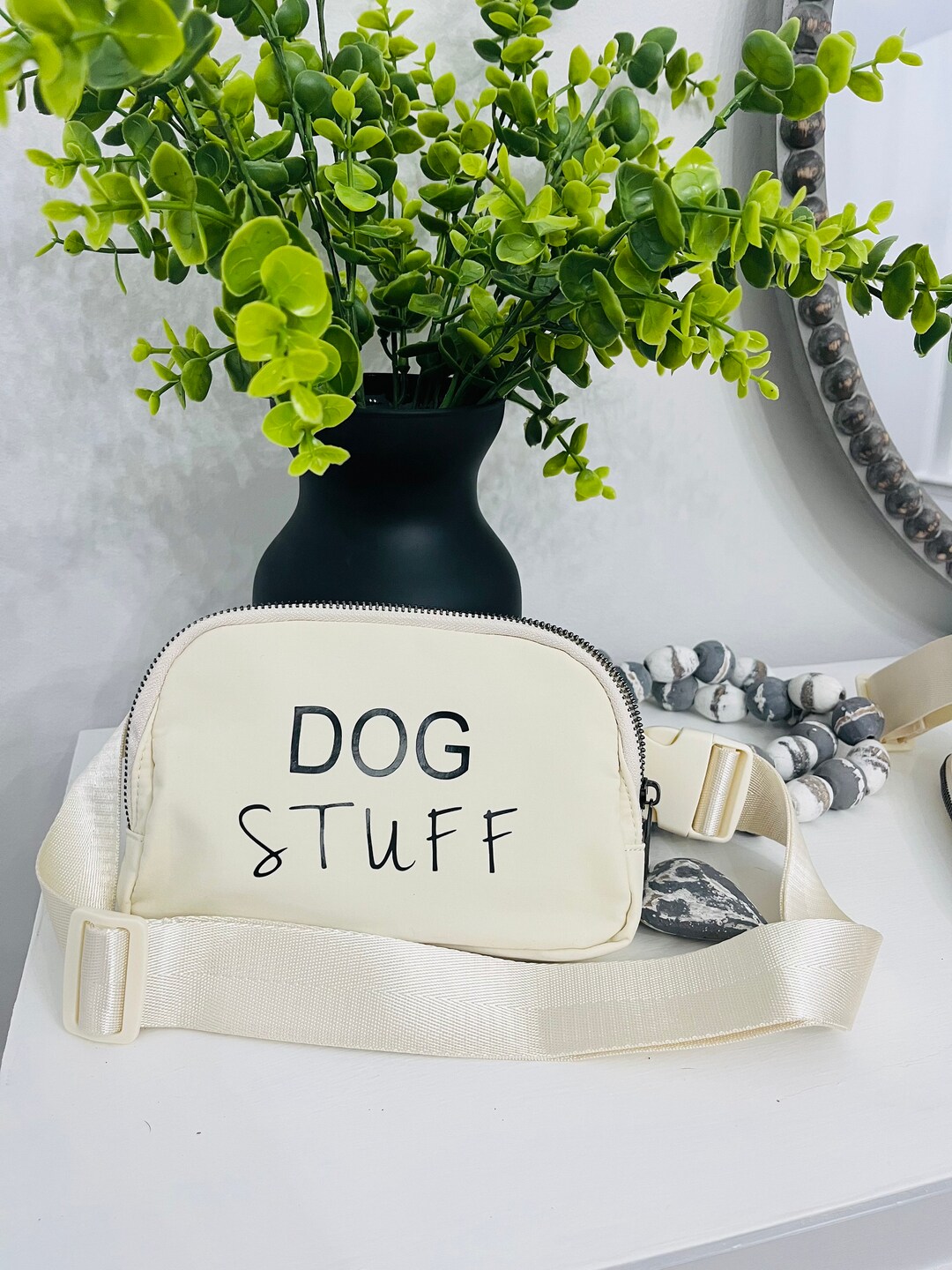 Crossbody Fanny Pack for Dog Walking, Waist Bag, Belt Bag, Dog Walking Bag, Treat Bag, Poop Bag