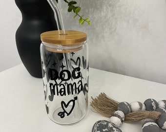 Dog mama can cup, dog lover, can cup, dog treats, coffee lover, treats, Mother’s Day gifts, birthday