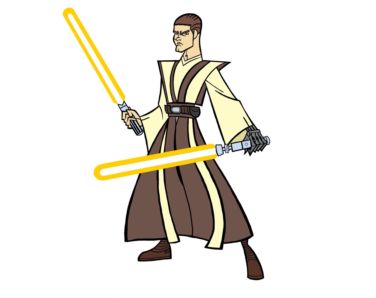 Personalised Clone Wars 2003 Style Cartoon | Etsy