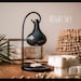 Ceramic Basket / Wax Melt Burner / Oil Burner /  Hanging Wax Pot 