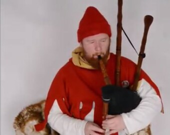 Medieval Smallpipes, mittelalterlicher dudelsack, marktsackpfeife