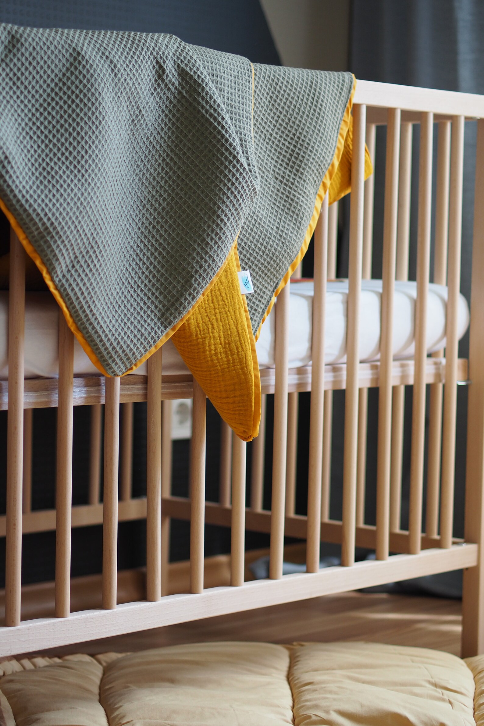 Olive Green Baby Crib Bedding Autumn Forest Crib Bedding Etsy