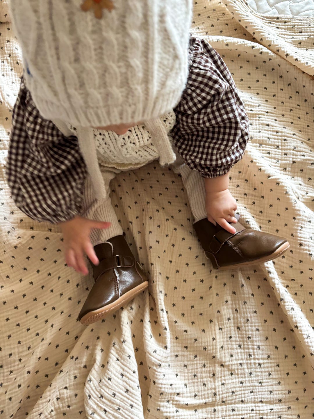 Warm Baby First Walking Shoes, Leather Toddler Outdoor Boots, Soft ...