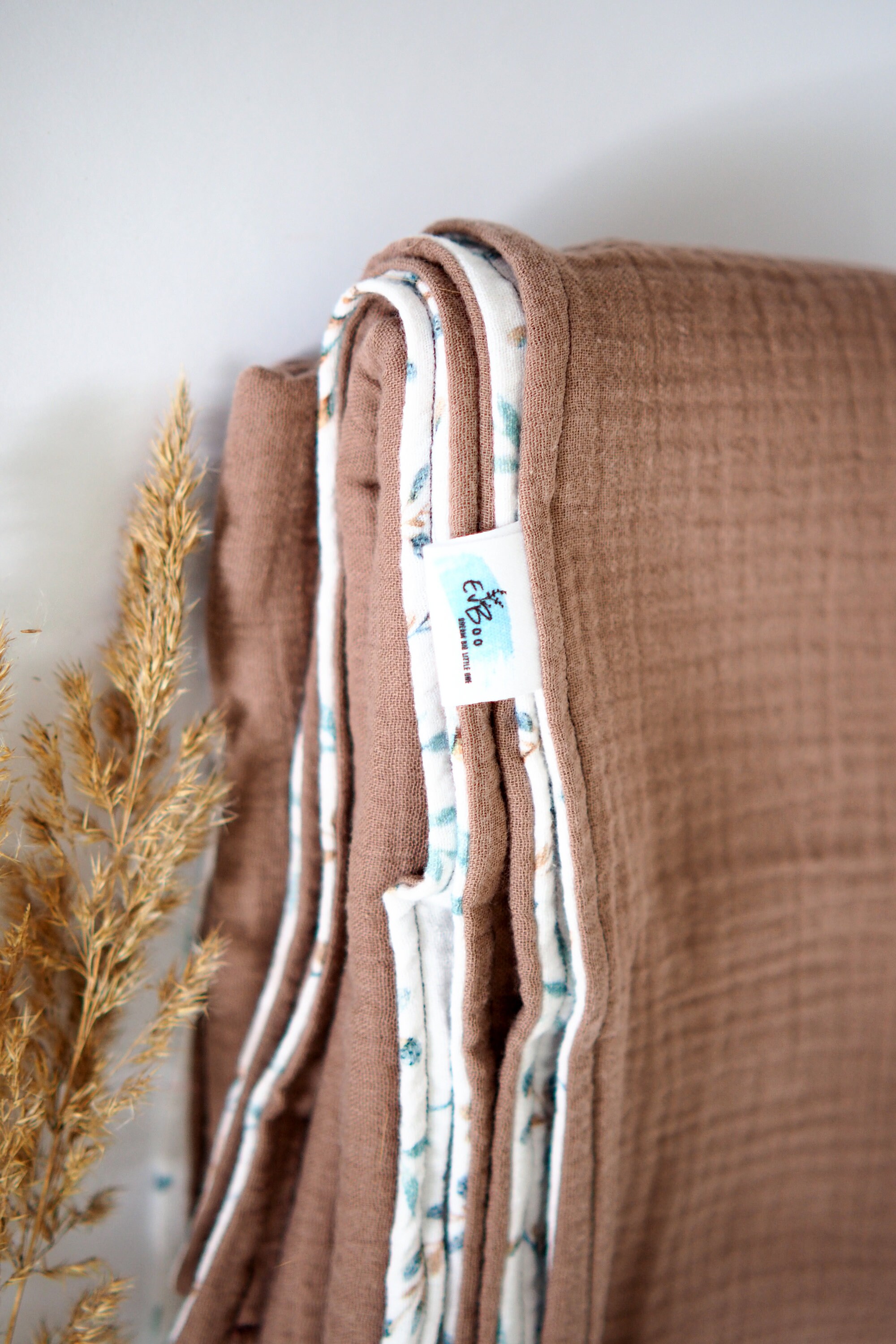 Muslin baby blanket Organic cotton baby blanket Baby gift Etsy