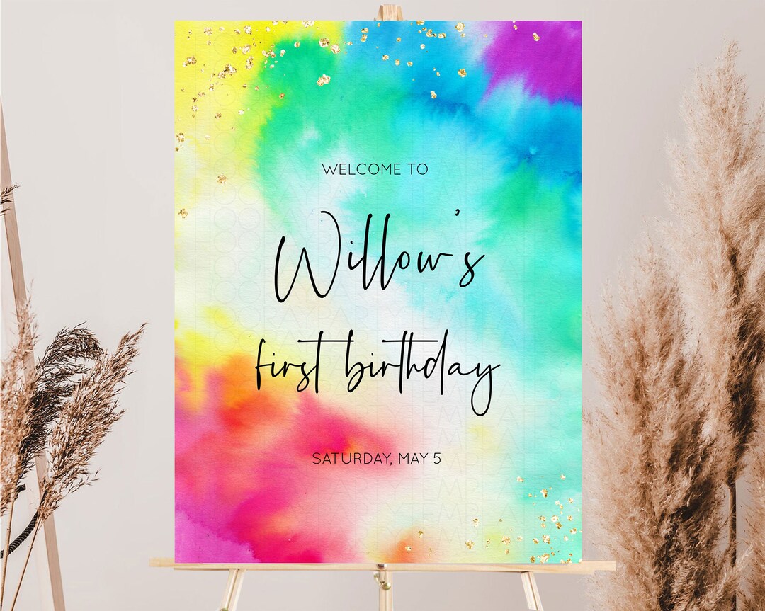 Pastel Sign Vibrant Pastel Board Splash Bright Ombre