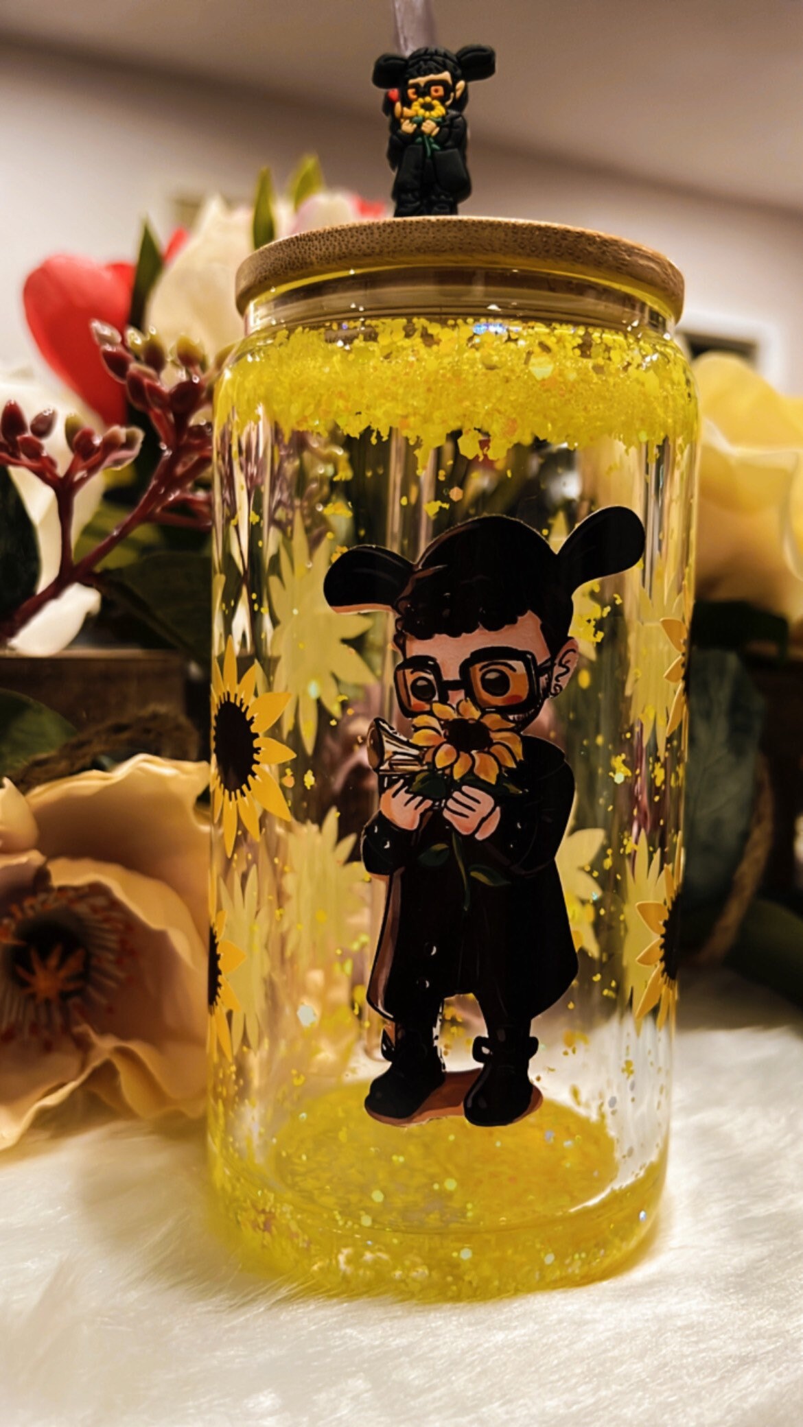 Bad Bunny Snow Globe Etsy