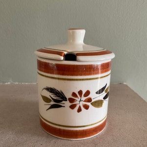 Babbacombe Pottery Devon Jam/Marmalade Pot/Preserves/ Sauce/Condiments 2 available