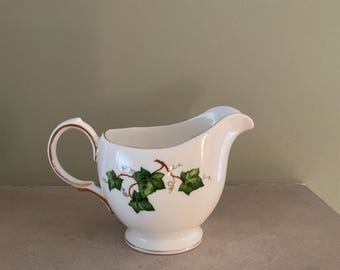 Vintage Colclough Ivy Leaf Milk Jug: 1960s Tea Party Creamer