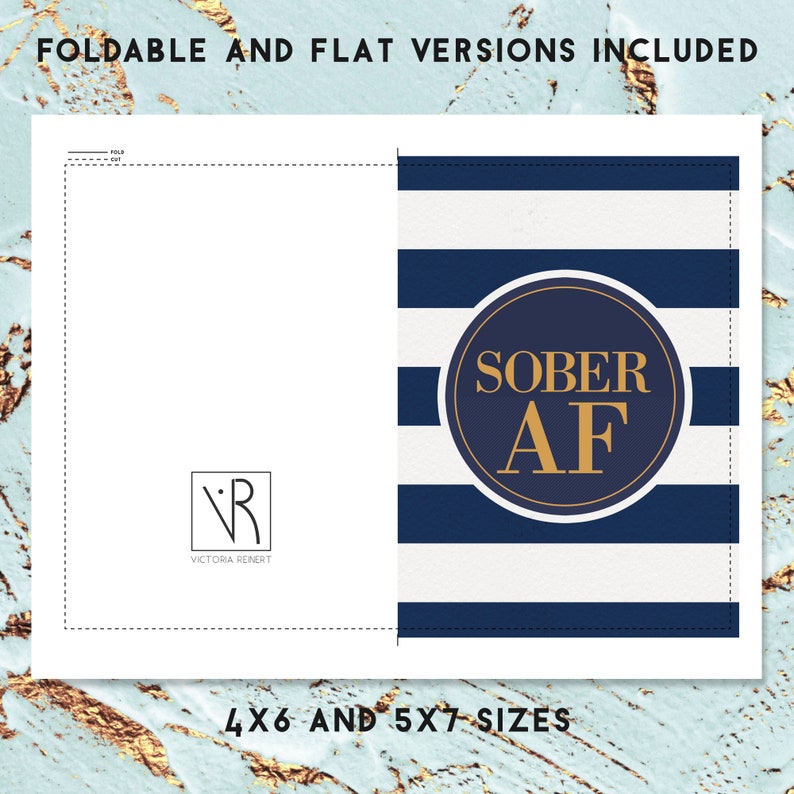 Printable Sobriety Card Happy Soberversary, Alcoholics Anonymous ...