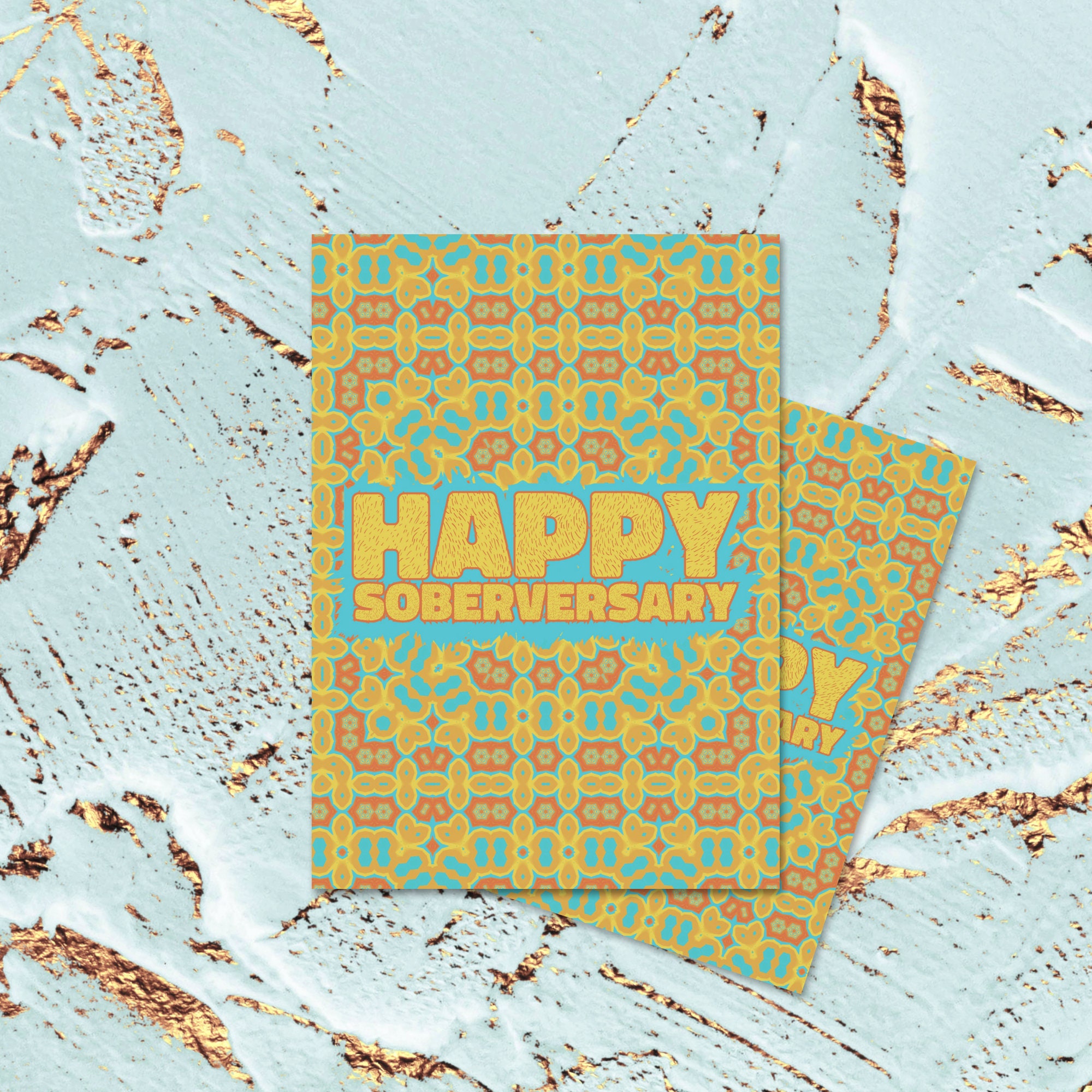 Printable Sobriety Card Happy Soberversary, Alcoholics Anonymous ...