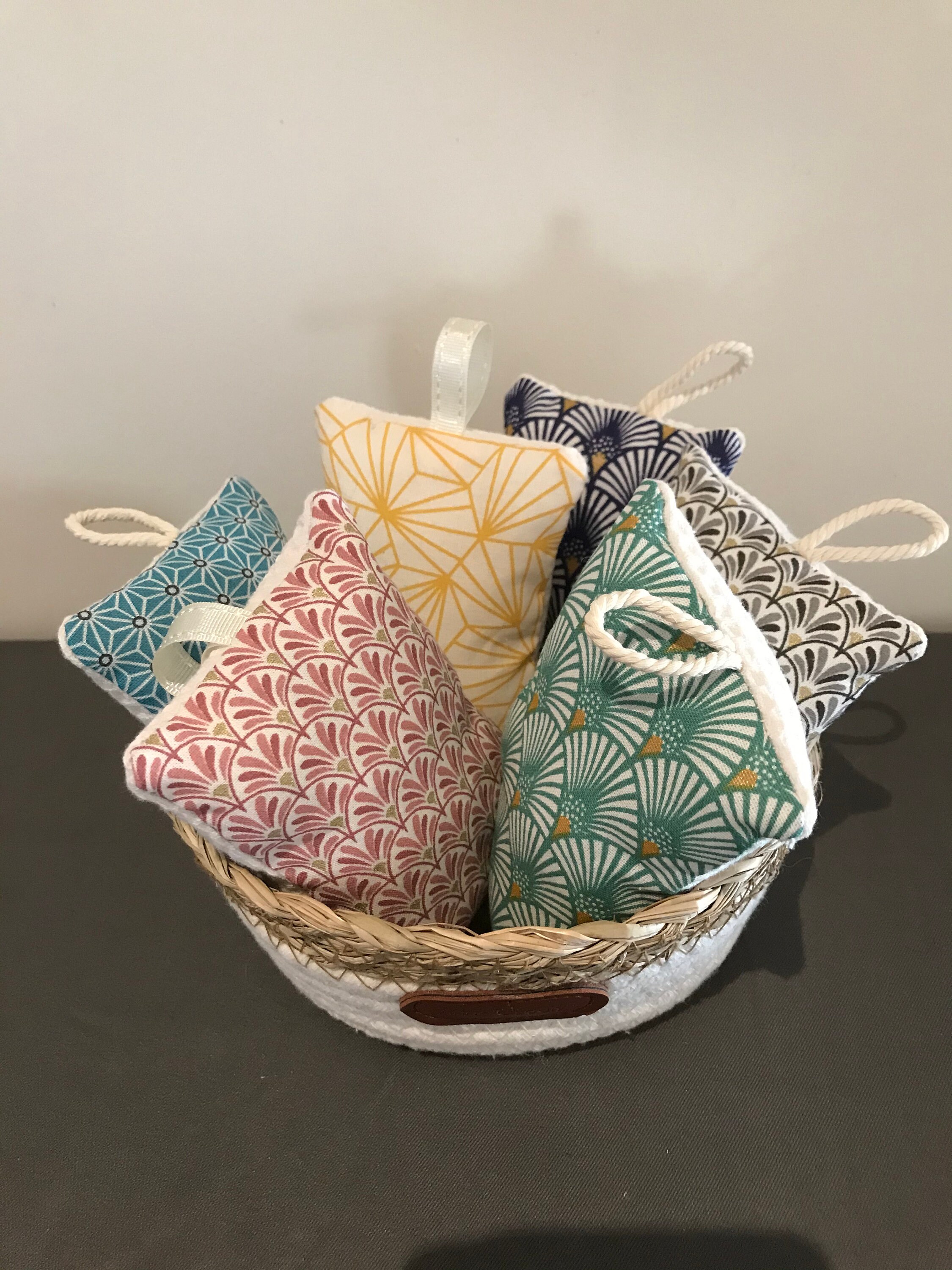 Eponge Lavable Coton et Nid d'abeille