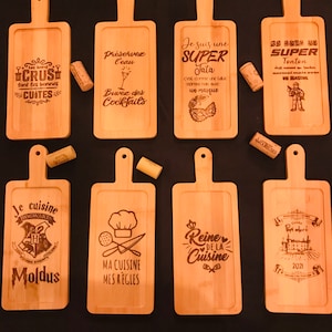 Bamboo cutting board to customize