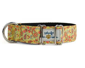 Halloween Martingale CollarGreyhound Collar Spooky Night