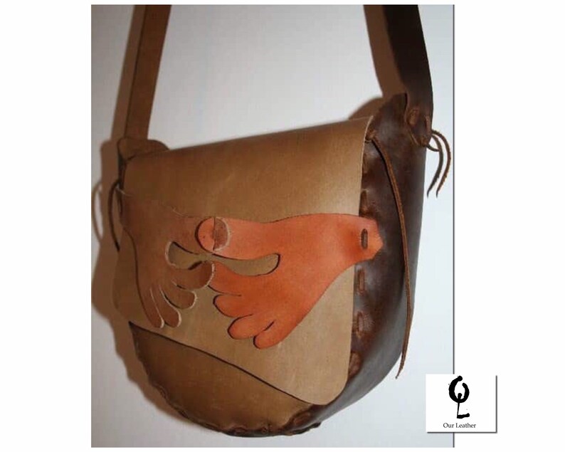 Customize leather Anniversary gift Festival Larp Cosplay Wedding Clothing Fantasy bag The FINGERS AND TOES Leather bag
