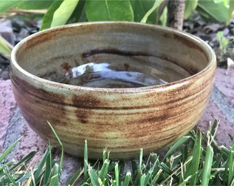 Stoneware Ceramic Bowl 7"X 4"