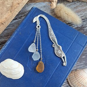 Sea Glass Mermaid Bookmark, Book Lover Gift